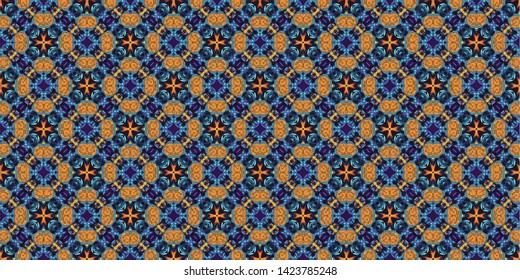 Abstract seamless pattern background Islamic geometric traditional for wrapping paper, wallpaper, carpet, and textile