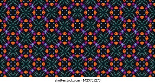Abstract seamless pattern background Islamic geometric traditional for wrapping paper, wallpaper, carpet, and textile