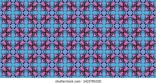 Abstract seamless pattern background Islamic geometric traditional for wrapping paper, wallpaper, carpet, and textile