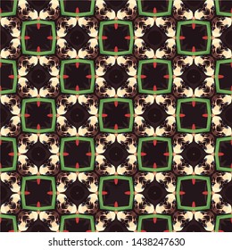 Abstract seamless pattern background Islamic geometric traditional for wrapping paper, wallpaper, carpet, and textile