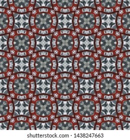 Abstract seamless pattern background Islamic geometric traditional for wrapping paper, wallpaper, carpet, and textile