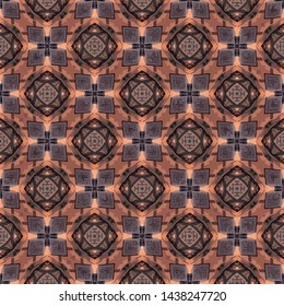 Abstract seamless pattern background Islamic geometric traditional for wrapping paper, wallpaper, carpet, and textile