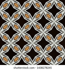 Abstract seamless pattern background Islamic geometric traditional for wrapping paper, wallpaper, carpet, and textile