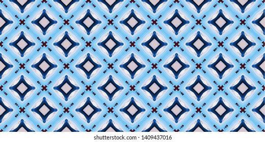 Abstract seamless pattern background modern stylish abstract texture. Stylish fabric print with ethnic ornate design