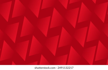 Abstract seamless pattern background modern design red triangles. Suit for poster, cover, banner, brochure, website