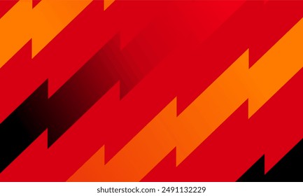 Abstract seamless pattern background modern design red orange black thunder. Suit for poster, cover, banner, brochure, website