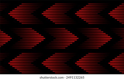 Abstract seamless pattern background modern design black and red lines. Suit for poster, cover, banner, brochure, website