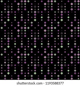 Abstract seamless pattern background with multicolored various rhombuses.