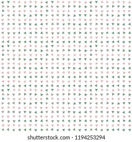 Abstract seamless pattern background with multi-colored varied triangles.