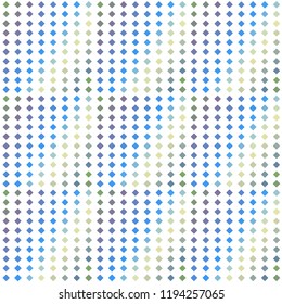 Abstract seamless pattern background with multicolored various rhombuses.