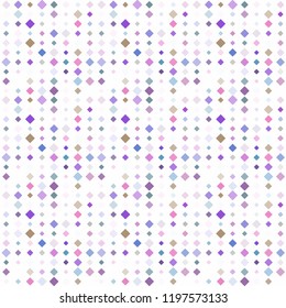Abstract seamless pattern background with multicolored various rhombuses.
