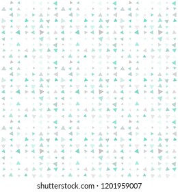 Abstract seamless pattern background with multi-colored varied triangles.