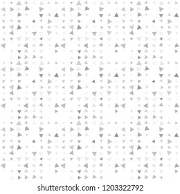 Abstract seamless pattern background with multi-colored varied triangles.