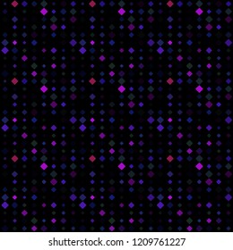 Abstract seamless pattern background with multicolored various rhombuses.