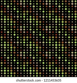 Abstract seamless pattern background with multicolored various rhombuses.