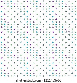 Abstract seamless pattern background with multi-colored varied triangles.