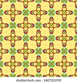 Abstract seamless pattern background. Ornament oriental print texture wrapping paper decoration.