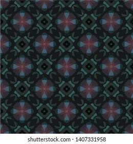 Abstract seamless pattern background. Ornament oriental print texture wrapping paper decoration.