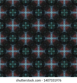 Abstract seamless pattern background. Ornament oriental print texture wrapping paper decoration.