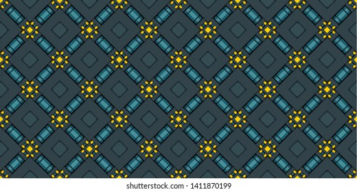 Abstract seamless pattern background. Ornament oriental print texture wrapping paper decoration