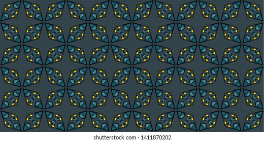 Abstract seamless pattern background. Ornament oriental print texture wrapping paper decoration