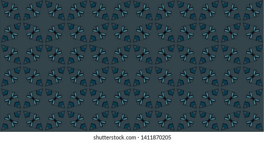 Abstract seamless pattern background. Ornament oriental print texture wrapping paper decoration