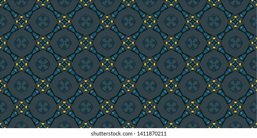 Abstract seamless pattern background. Ornament oriental print texture wrapping paper decoration