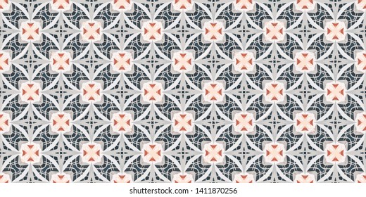 Abstract seamless pattern background. Ornament oriental print texture wrapping paper decoration
