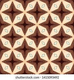 Abstract seamless pattern background. Ornament oriental print texture wrapping paper decoration