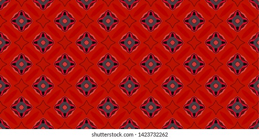 Abstract seamless pattern background. Ornament oriental print texture wrapping paper decoration