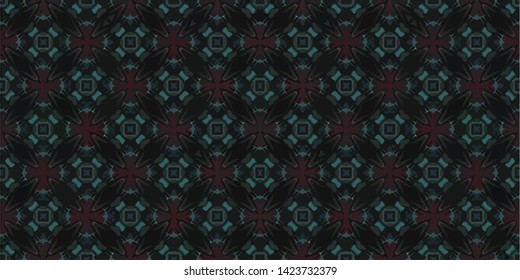 Abstract seamless pattern background. Ornament oriental print texture wrapping paper decoration