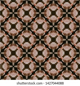 Abstract seamless pattern background. Ornament oriental print texture wrapping paper decoration