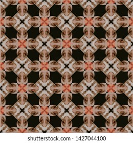 Abstract seamless pattern background. Ornament oriental print texture wrapping paper decoration