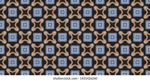 Abstract seamless pattern background. Ornament oriental print texture vintage decoration