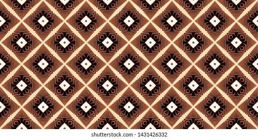 Abstract seamless pattern background. Ornament oriental print texture vintage decoration