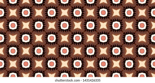 Abstract seamless pattern background. Ornament oriental print texture vintage decoration