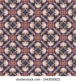 Abstract seamless pattern background. Ornament oriental print texture vintage decoration