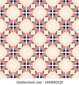 Abstract seamless pattern background. Ornament oriental print texture vintage decoration
