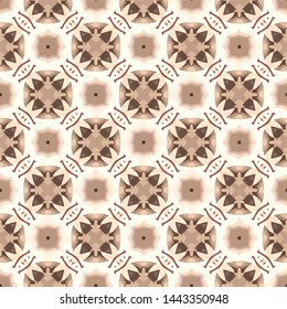 Abstract seamless pattern background. Ornament oriental print texture vintage decoration