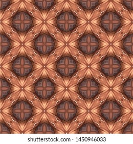 Abstract seamless pattern background. Ornament oriental print texture vintage decoration