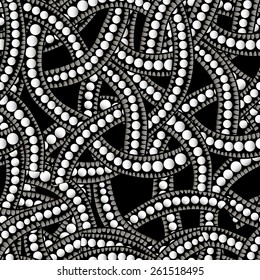 Abstract seamless pattern background with ornaments.
