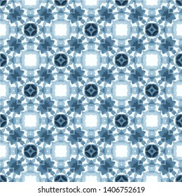 Abstract seamless pattern background for print on fabric, textiles, wallpaper. Vintage retro style ornament.