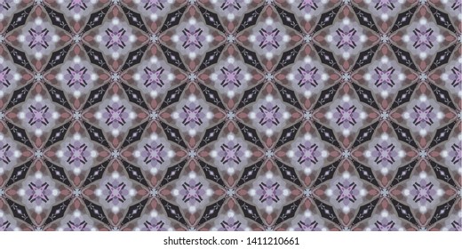 Abstract seamless pattern background for print on fabric, textiles, wallpaper. Vintage retro style ornament