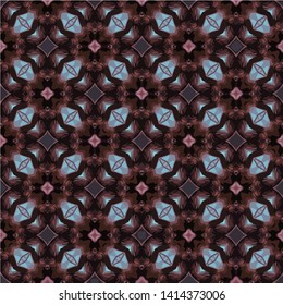 Abstract seamless pattern background for print on fabric, textiles, wallpaper. Vintage retro style ornament