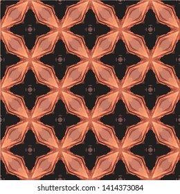 Abstract seamless pattern background for print on fabric, textiles, wallpaper. Vintage retro style ornament