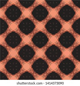 Abstract seamless pattern background for print on fabric, textiles, wallpaper. Vintage retro style ornament