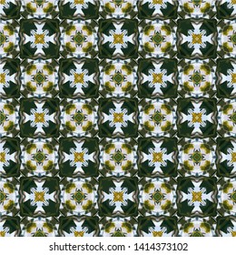 Abstract seamless pattern background for print on fabric, textiles, wallpaper. Vintage retro style ornament