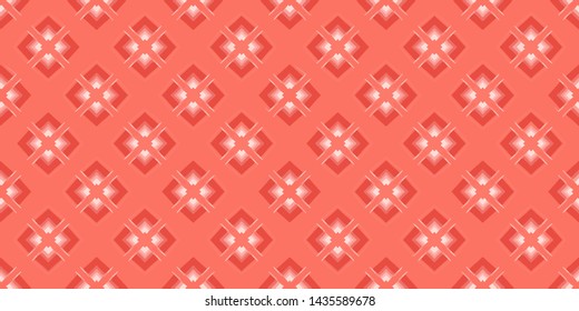 Abstract seamless pattern background for print on fabric, textiles, wallpaper. Vintage retro style ornament