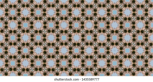 Abstract seamless pattern background for print on fabric, textiles, wallpaper. Vintage retro style ornament
