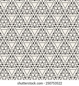 Abstract Seamless Pattern for Background. Repeating Geometric Tiles